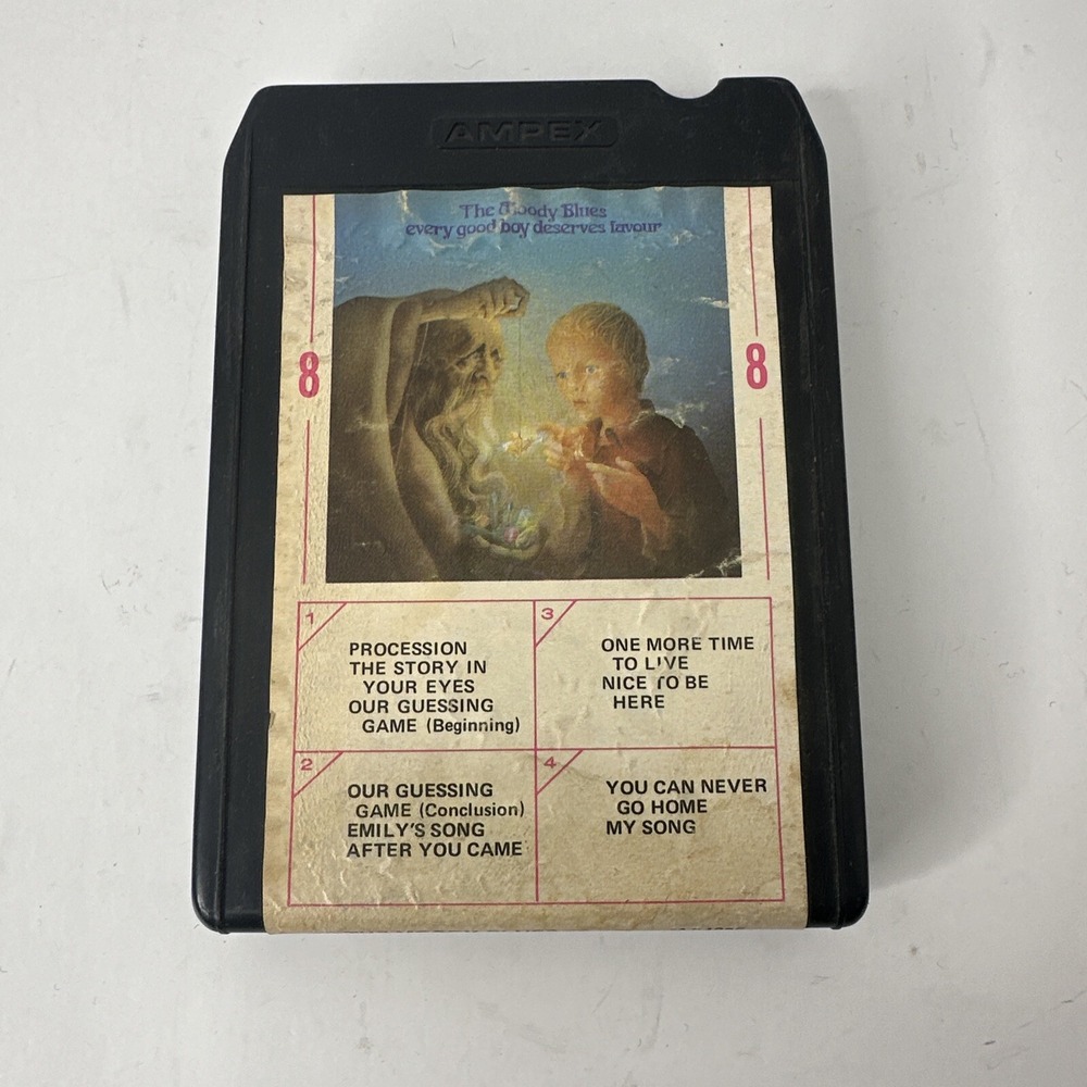 The Moody Blues Every Good Boy Deserves Favour 8-Track Tape THS M 24805 1971